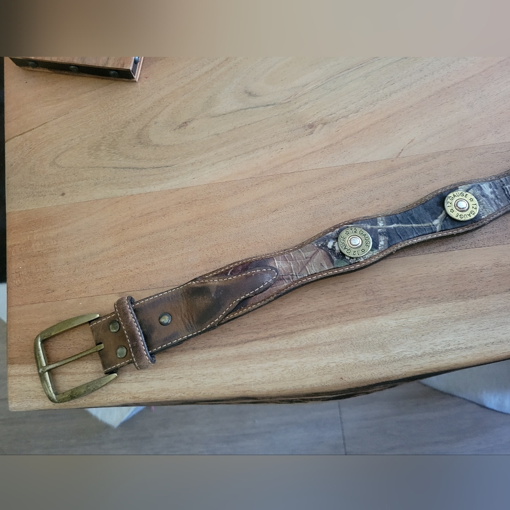 Womans camo/shotgun belt